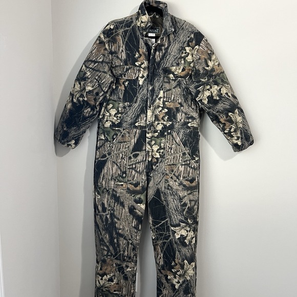 Berne Other - Berne Apparel Gunflint Mens Large 44-46 Vintage Insulated Camo Coveralls Hunting